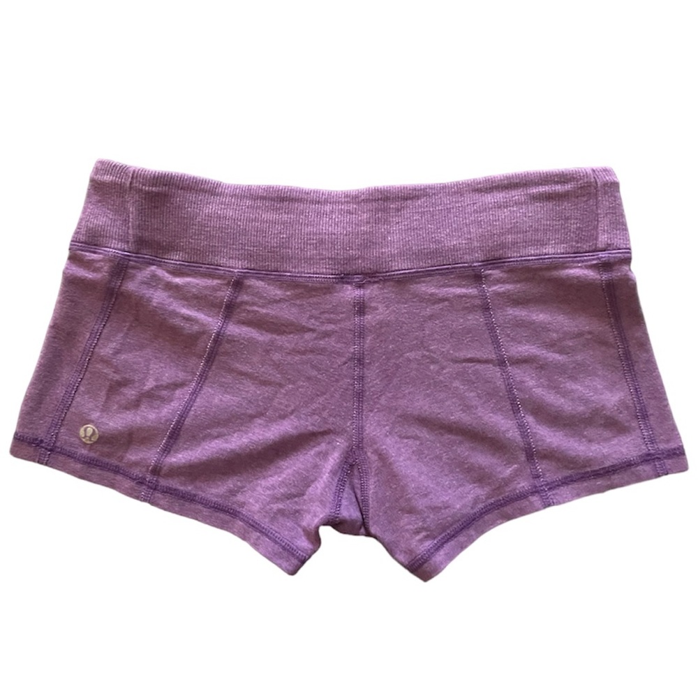 Lululemon Hot Hot Shorts-Purple—Size 4 - Picture 4 of 4